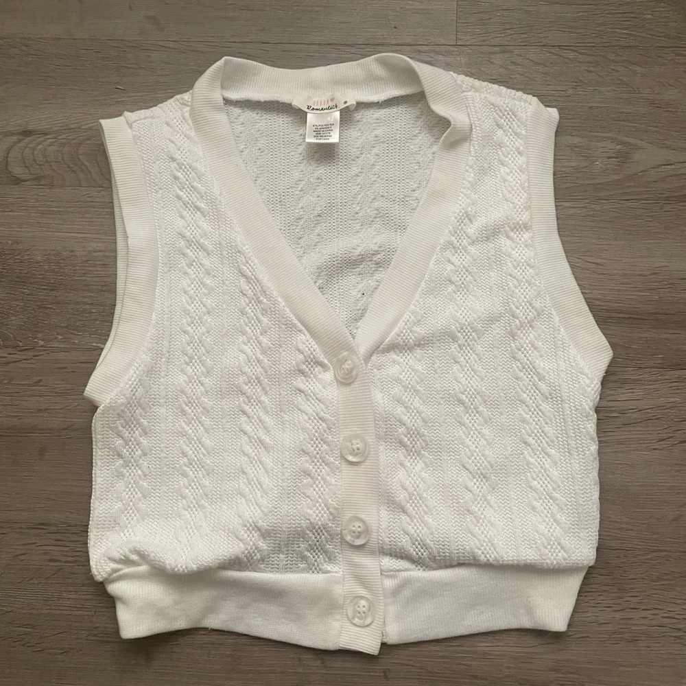 White Urban Outfitters Vest